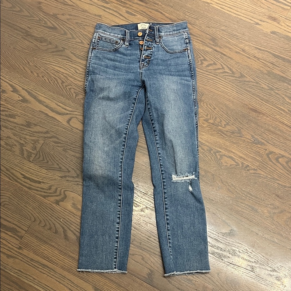 J.Crew vintage straight leg jeans, size 23